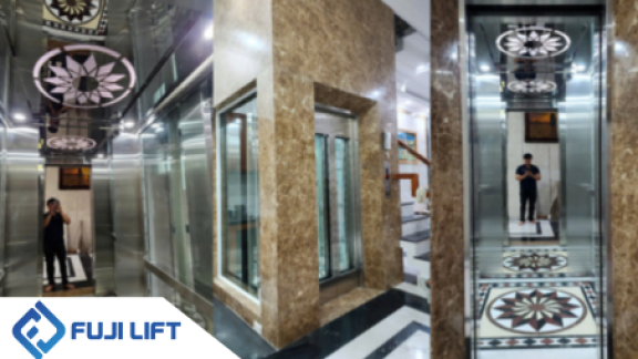 Lắp đặt thang máy kính khung nhôm tư nhân tại 423/46 Lạc Long Quân, Phường 5, Quận 11, TP. HCM