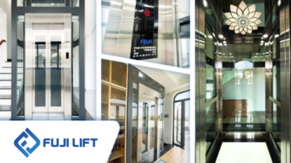 Lắp đặt thang máy lồng kính nhà chị Hiền ở Nhà Bè