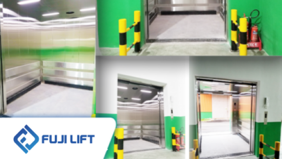 Thi công lắp đặt thang máy tải hàng tại Nhà Máy SIMMY