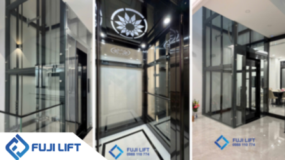 Thi công thang máy kính hiện đại tại quận 10, TP. HCM