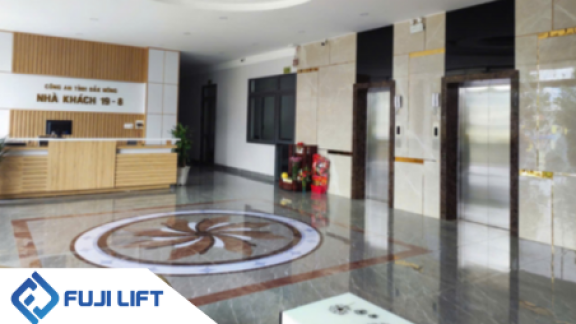 Bàn giao thang máy tải khách cho Công an tỉnh Đắk Nông