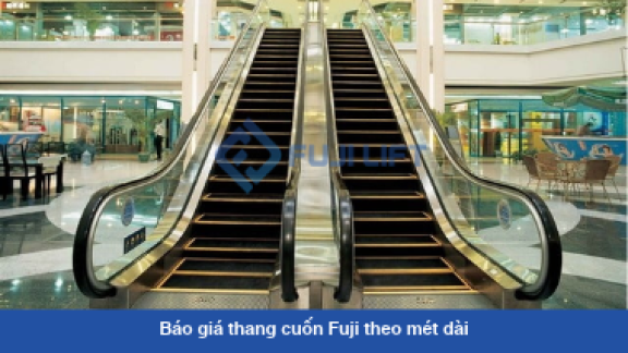 Báo giá thang cuốn Fuji theo mét dài