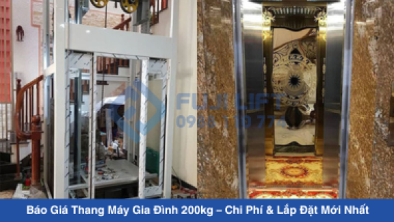 Báo Giá Thang Máy Gia Đình 200kg – Chi Phí & Lắp Đặt Mới Nhất Báo Giá Thang Máy Gia Đình 200kg – Chi Phí & Lắp Đặt Mới Nhất
