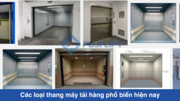 Các loại thang máy tải hàng phổ biến hiện nay