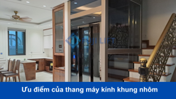 Điểm danh những ưu điểm của thang máy kính khung nhôm