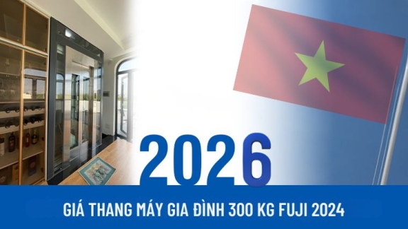 Giá thang máy gia đình 300 Kg Fuji 2025