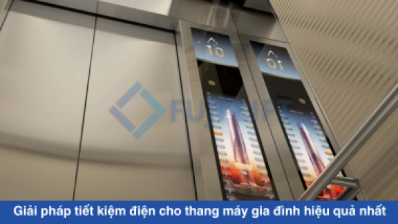 Giải pháp tiết kiệm điện cho thang máy gia đình hiệu quả nhất