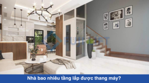 Nhà bao nhiêu tầng lắp được thang máy? 