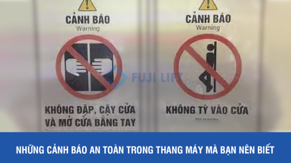 Những cảnh báo an toàn trong thang máy mà bạn nên biết