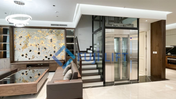 Thang máy kính khung nhôm Fuji Lift Việt Nam