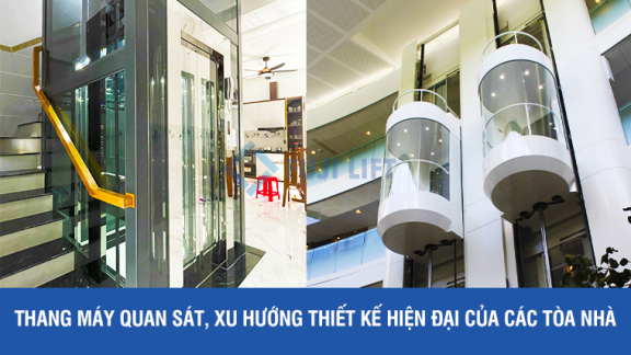 Thang Máy Quan Sát, Xu Hướng Thiết Kế Hiện Đại Của Các Tòa Nhà