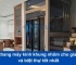 Mẫu thang máy kính khung nhôm cho gia đình và biệt thự tốt nhất
