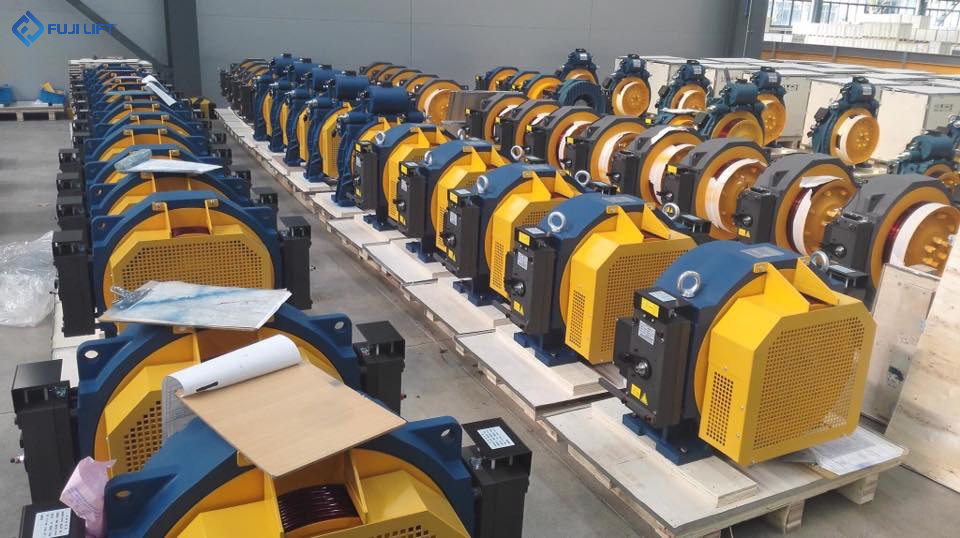 Động cơ Gearless thang máy Fuji